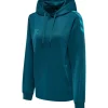 Hummel Hmlcore XK Poly Sweat Hoodie Woman blue coral