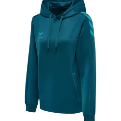 Hummel Hmlcore XK Poly Sweat Hoodie Woman blue coral