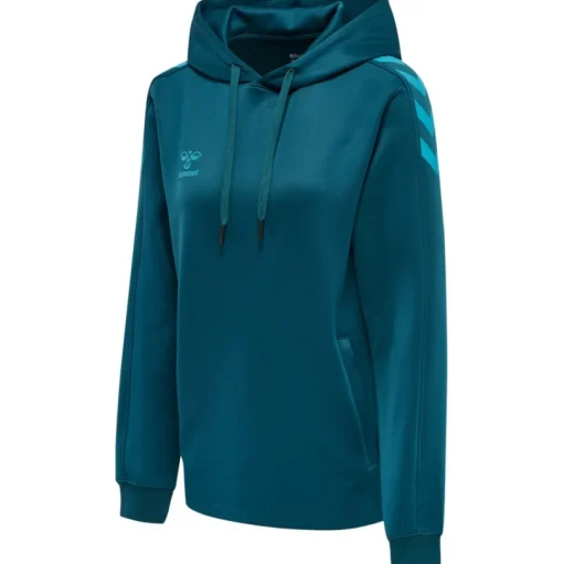 Hummel Hmlcore XK Poly Sweat Hoodie Woman blue coral