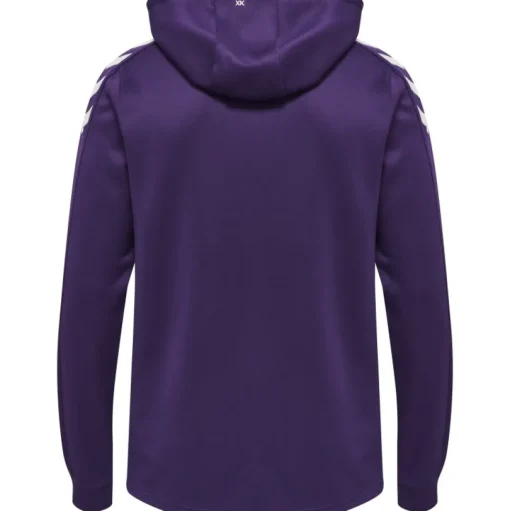 Hummel Hmlcore XK Poly Sweat Hoodie acai/white
