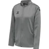 Hummel Hmlcore XK Poly Zip Sweat Woman grey melange