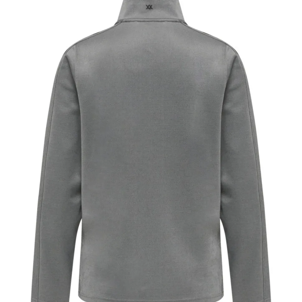 Hummel Hmlcore XK Poly Zip Sweat Woman grey melange