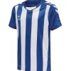 Hummel Hmlcore XK Striped Jersey S/S Kids true blue/white