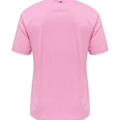 Hummel Hmlcore XK Striped Jersey S/S cotton candy/acai
