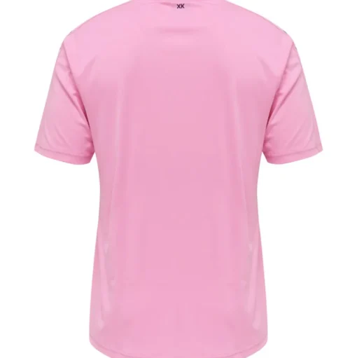 Hummel Hmlcore XK Striped Jersey S/S cotton candy/acai