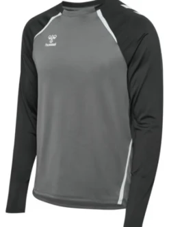 Hummel hmlLEAD 2.0 CREW SWEAT steel gray/asphalt