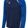 Hummel hmlLEAD 2.0 HALF ZIP marine/true blue