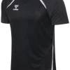 Hummel hmlLEAD 2.0 JERSEY S/S black/asphalt