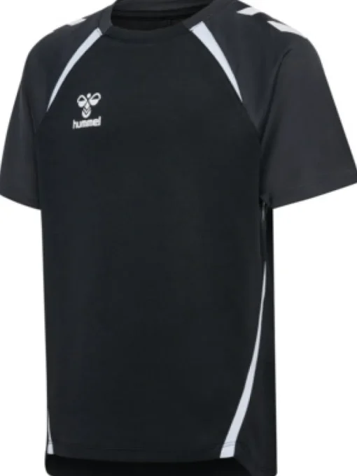 Hummel hmlLEAD 2.0 JERSEY S/S KIDS black/asphalt