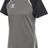 Hummel hmlLEAD 2.0 JERSEY S/S WOMAN steel gray/asphalt