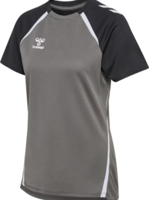 Hummel hmlLEAD 2.0 JERSEY S/S WOMAN steel gray/asphalt