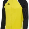 Hummel hmlLEAD 2.0 TRACK ZIP JACKET blazing yellow/black