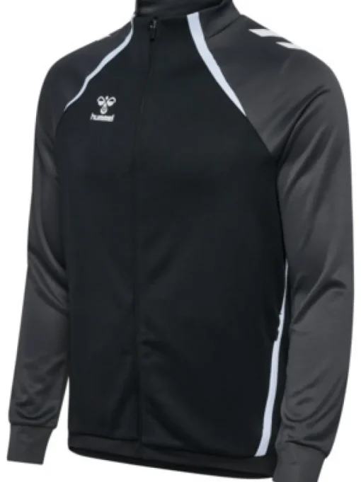 Hummel hmlLEAD 2.0 TRACK ZIP JACKET black/asphalt