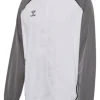 Hummel hmlLEAD 2.0 WOVEN JACKET white/steel gray