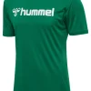 Hummel Hmllogo Jersey S/S evergreen