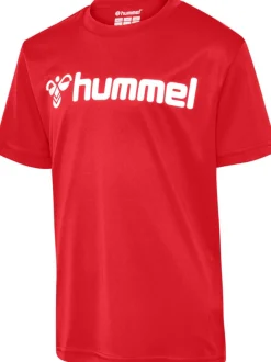 Hummel Hmllogo Jersey S/S Kids true red