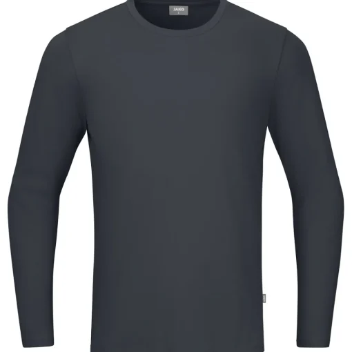 Jako Longsleeve Organic anthrazit