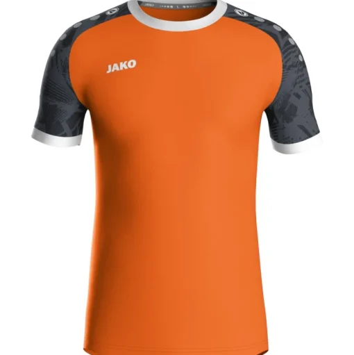 Jako Trikot Iconic KA neonorange/schwarz