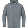 Jako Allwetterjacke Team 2.0 grau