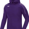 Jako Classico Damen Kapuzenjacke lila