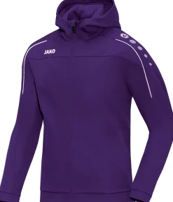 Jako Classico Damen Kapuzenjacke lila