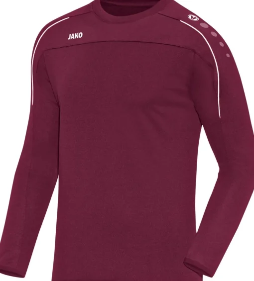 Jako Classico Sweat maroon