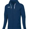 Jako Damen Kapuzenjacke Base blau