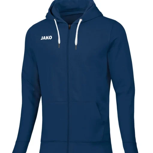 Jako Damen Kapuzenjacke Base blau