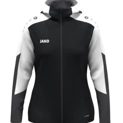 Jako Damen Kapuzenjacke Dynamic Damen schwarz-weiß-anthrazit