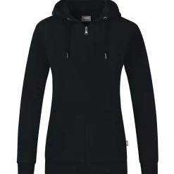 Jako Damen Kapuzenjacke Organic schwarz