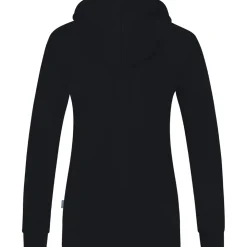 Jako Damen Kapuzenjacke Organic schwarz