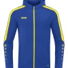 Jako Damen Kapuzenjacke Power royal/citro