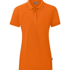 Jako Damen Polo Organic orange