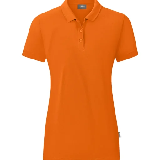 Jako Damen Polo Organic orange