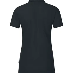 Jako Damen Polo Organic Stretch grau