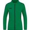 Jako Damen Polyesterjacke Challenge grün-schwarz