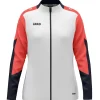 Jako Damen Polyesterjacke Dynamic Damen weiß-coral-marine