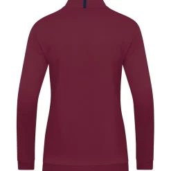 Jako Damen Polyesterjacke Challenge rot-blau