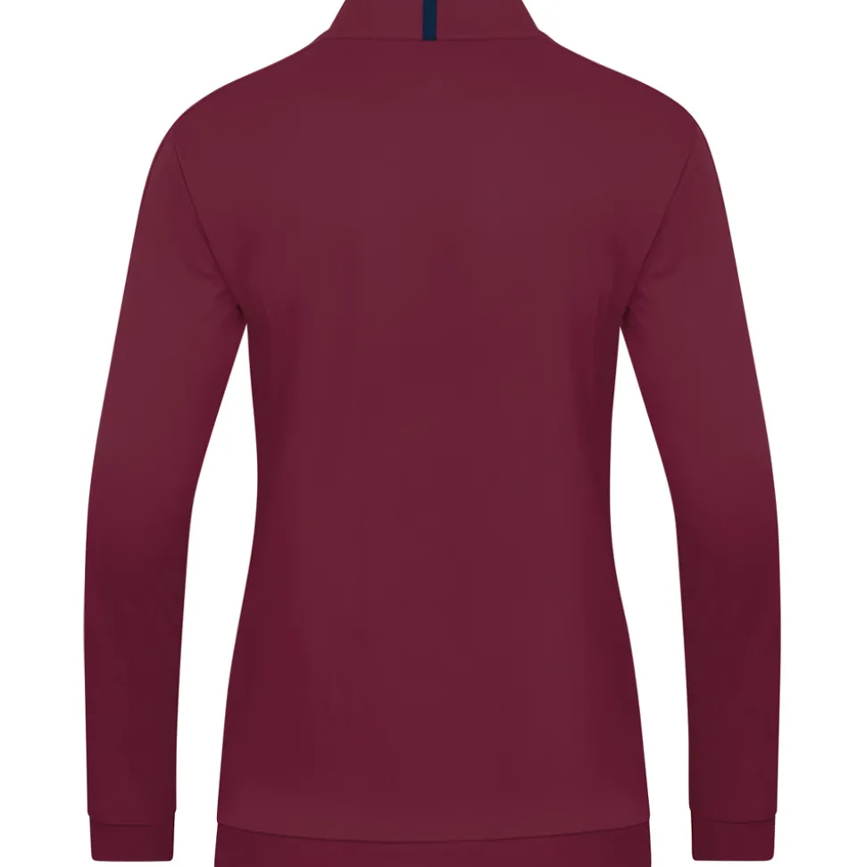 Jako Damen Polyesterjacke Challenge rot-blau