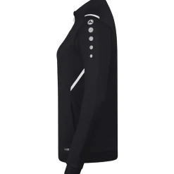 Jako Damen Polyesterjacke Challenge schwarz-weiß