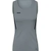 Jako Damen Tanktop Challenge grau-schwarz