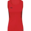 Jako Damen Tanktop Challenge rot-schwarz