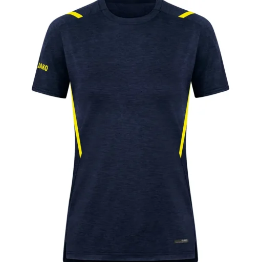 Jako Damen T-Shirt Challenge blau-gelb
