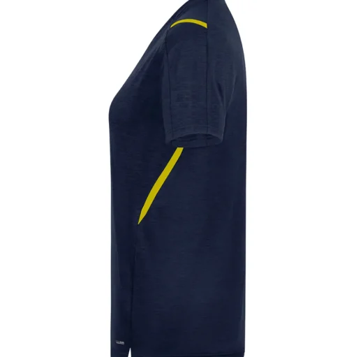 Jako Damen T-Shirt Challenge blau-gelb