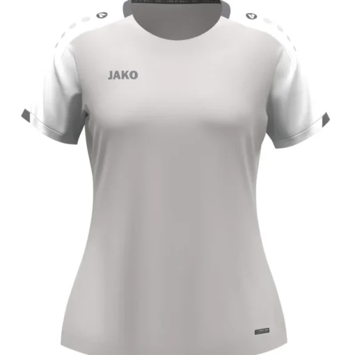 Jako Damen T-Shirt Dynamic Damen hellgrau-weiß-grau