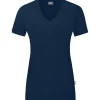 Jako Damen T-Shirt Organic blau