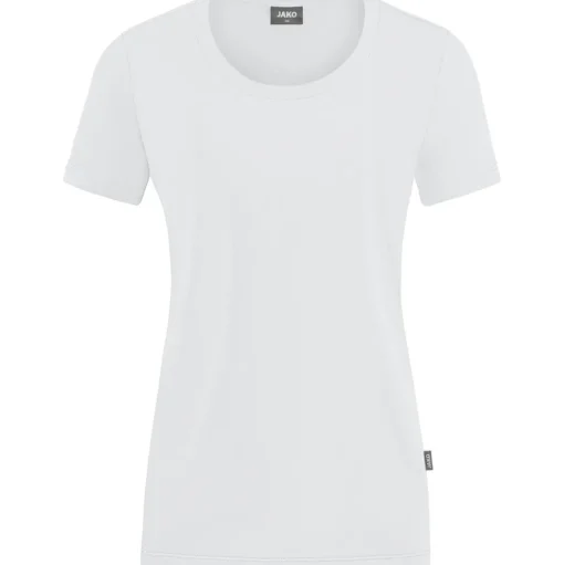 Jako Damen T-Shirt Organic Stretch weiß