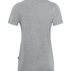 Jako Damen T-Shirt Organic Stretch grau