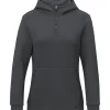 Jako Damen Zip Hoodie Pro Casual aschgrau
