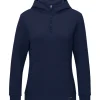Jako Damen Zip Hoodie Pro Casual marine